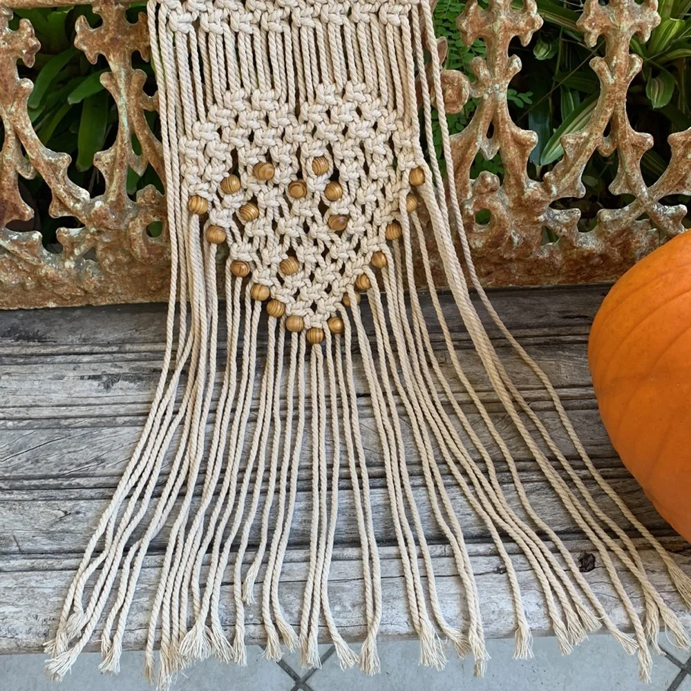 Macrame Heart Wall Hanging